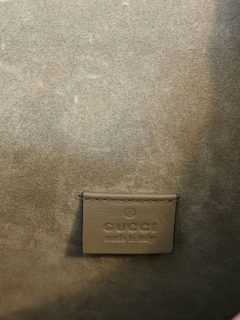 Gucci Beige/Brown GG Supreme Dionysus Small Crossbody Bag - Picture 9 of 11